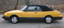 1991 SAAB 900 "Bumblebee" Special Edition Convertible - US